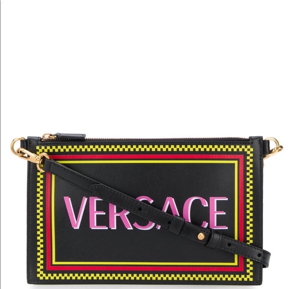 VERSACE 90s vintage logo pouch - Picture 2 of 7